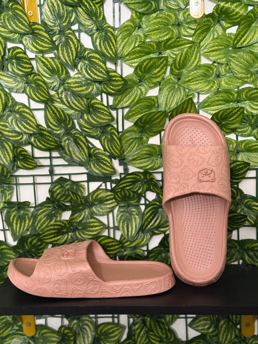 Animal Print Slides - KAKI